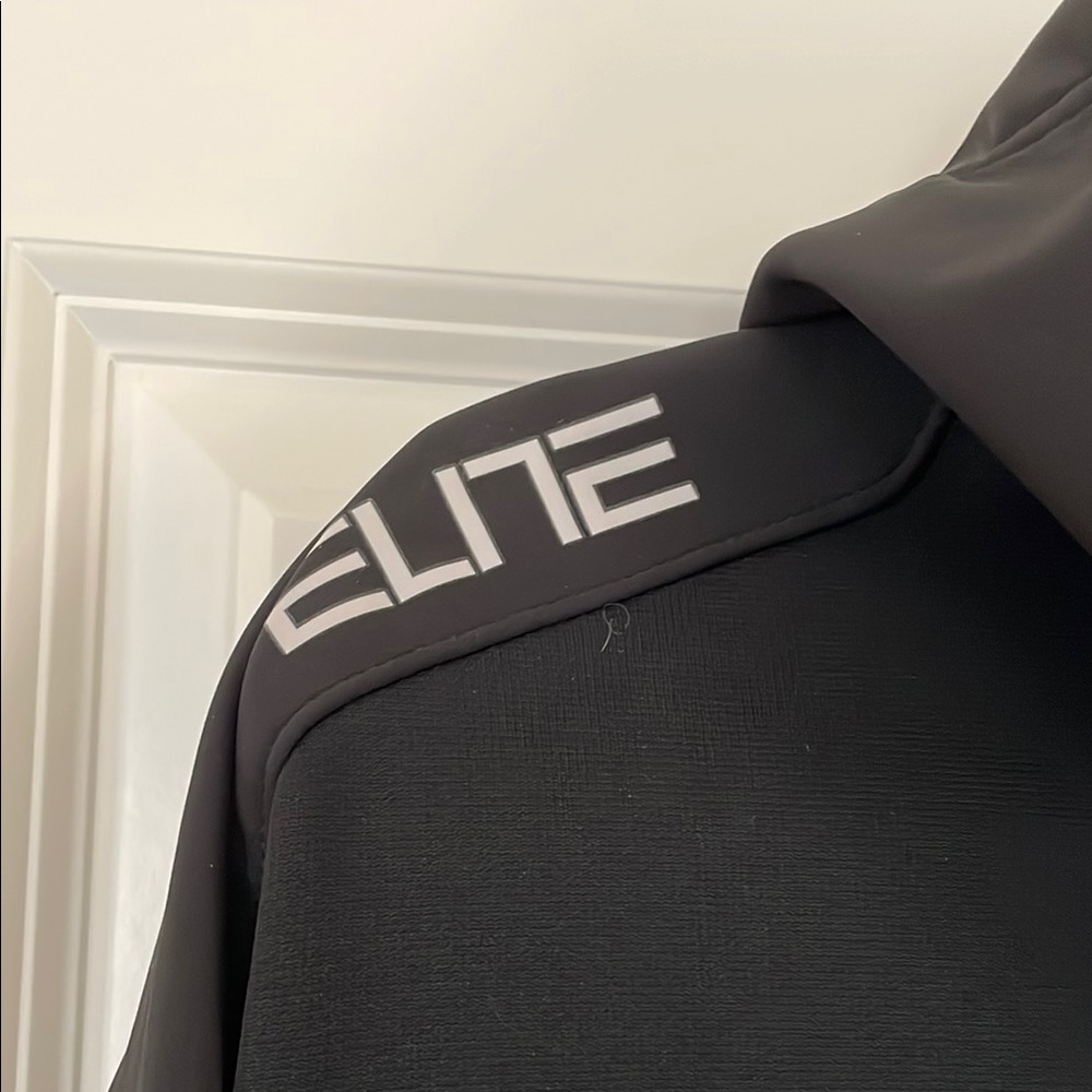 Nike elite Black and Gray Zip-Up‎ Hoodie jacket size large - Picture 6 of 6